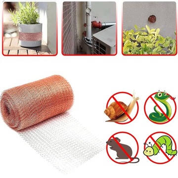 МЕДНАЯ ЛЕНТА 12М ОТ УЛИТОК ДЛЯ ЗАЩИТЫ САДОВЫХ РАСТЕНИЙ