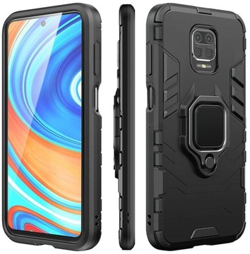 ETUI DO XIAOMI REDMI NOTE 9s 9 PRO PANCERNE +SZKŁO
