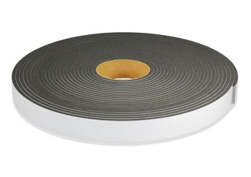 Taśma piankowa akustyczna PES antracyt 3x30mm 30m