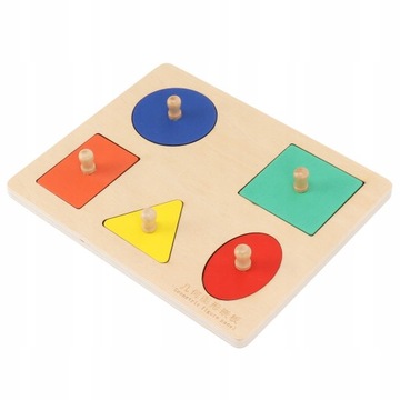Małe dzieci 5 Kolor Gałka Puzzle Zabawki Holiday