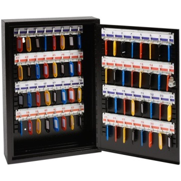 SZAFKA SKRZYNKA NA KLUCZE 64szt. Z ZAWIESZKAMI