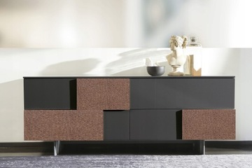 МЕБЕЛЬНЫЙ ШПОН, ширина 90 см, ПЛЕТКА КОРИЧНЕВЫЙ УЗОР