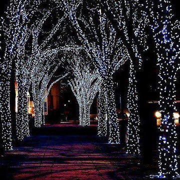 РОЖДЕСТВЕНСКИЕ ОГНИ 200 СВЕТОДИОДНЫХ СОЛНЕЧНЫХ ХОЛОДНЫХ БЕЛЫХ ВНЕШНИХ РОЖДЕСТВЕНСКИХ ОГНИ