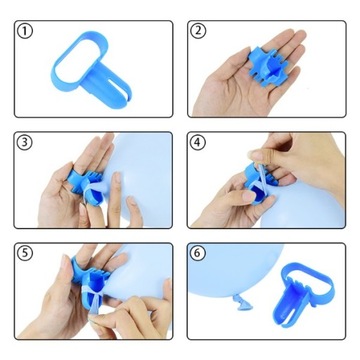 Инструмент для завязывания воздушных шаров.