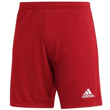 ADIDAS ENTRADA CZERWONE SPODENKI KRÓTKIE CZERWONE