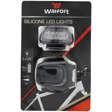 НАБОР СВЕТОДИОДНЫХ ВЕЛОСИПЕДНЫХ ФОНАРОВ ПЕРЕДНИХ И ЗАДНИХ