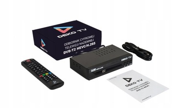 Тюнер-декодер DVBT2 DekoTV PRO Наземное телевидение DVB-T2 HEVC H.265 DEKO