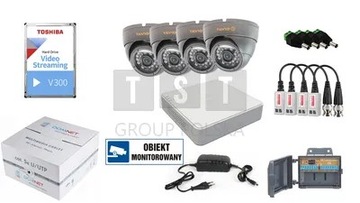 ZZTAVIO-5v2 Gotowy zestaw do monitoringu Tavio