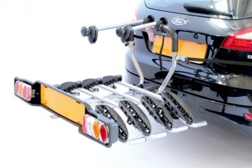 КРЮК для 4 велосипедов, наклоняемый, 13-PIN Peruzzo