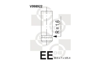 BGA V998922 VENTIL NASÁVÁCÍ