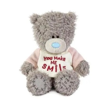 Ведмедик You Make Me Smile в светрику 11 см 110x100 мм Carte Blanche