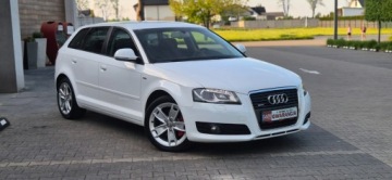 Audi A3 8P Hatchback 3d 1.8 TFSI 160KM 2011 Audi A3 Sportback 1.8T 160ps Quattro Sline 184tys km nowy rozrząd Serwis!, zdjęcie 24