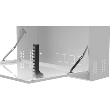 Вертикальный подвесной шкаф RACK 19 дюймов, 3U, 180 мм, белый