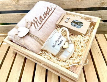 КРАСИВЫЙ НАБОР Подарок маме Фарфоровая кружка