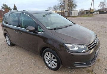 Volkswagen Sharan II Van 2.0 TSI 200KM 2014 Volkswagen Sharan 2.0 TSI Highline DSG 2.0 BenzynaLPG Faktura VAT 23%, zdjęcie 10
