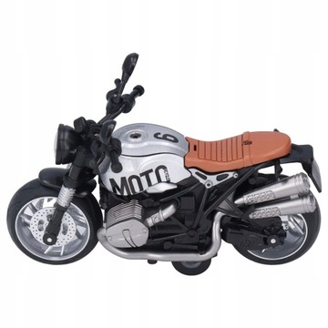 1:12 Снятая с производства игрушка-мотоцикл Крутое ретро