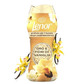 LENOR Perełki zapachowe do prania GOLD ORCHID WANILIA 210g