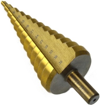 WIERTŁO STOŻKOWE STOŻKOWE 4-39 MM HSS TYTAN