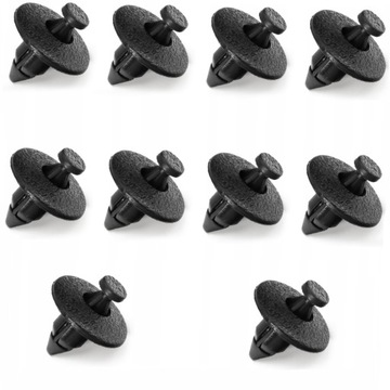 10x SPINKA KOŁKI TAPICERKI BAGAŻNIKA VOLVO 940 960