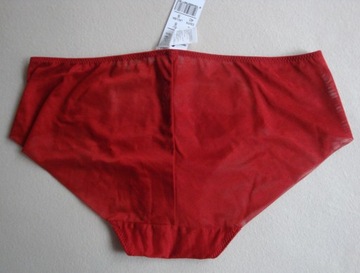 INTIMISSIMI czerwone majtki koronka tiul retro triumph tezenis S