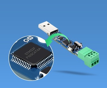 USB-CAN преобразователь CAN2.0A CAN2.0B
