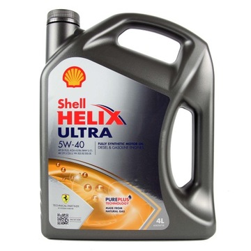 SHELL HELIX ULTRA OIL 5W40 5Л ФИЛЬТРЫ 4Л + 1Л