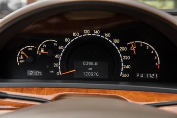 Mercedes Klasa S W220 Sedan 5.0 V8 (500) 306KM 2002 MB w220 S 500 v8 306PS 55AMG Long 120TKM Full Opcja Jak Nowa Gwarancja!, zdjęcie 9