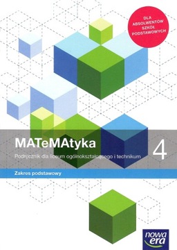 Matematyka 4 podręcznik zakres podstawowy Nowa Era