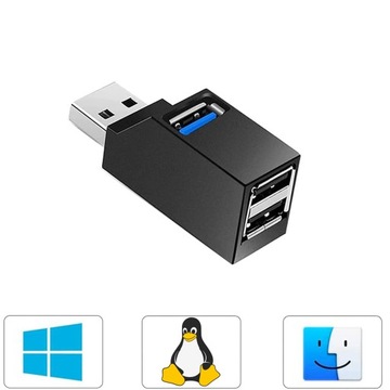 БЫСТРЫЙ USB 3.0-концентратор-разветвитель USB-адаптер