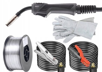 БЕЗГАЗОВЫЙ СВАРОЧНЫЙ АППАРАТ MIGOMAT MIG MMA FLUX TIG 200A WIRE MAJSTER POLSKA MP0115