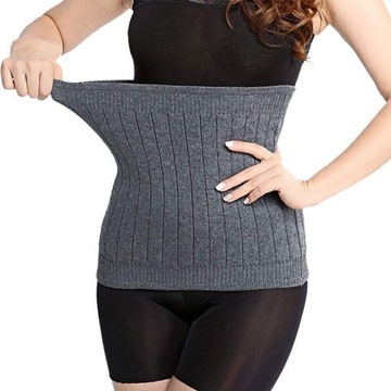 ПОЯС СОГРЕВАЮЩИЙ ПОЯС ИЗ КАШЕМИРА, РАСТЯЖАЕМЫЙ ПОЯС С ТЕРМОНАГРЕВАТЕЛЕМ ДЛЯ ПОГОДЫ