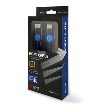 Savio HDMI 2.0 Кабель, посвященный PlayStation,
