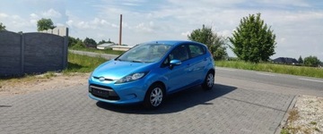 Ford Fiesta VII Hatchback 5d 1.25 Duratec 82KM 2009 Ford Fiesta 1.2 BENZ ,82 PS,bezwypadek ,zadbana ,klima sprawna 1.2 Benzyna