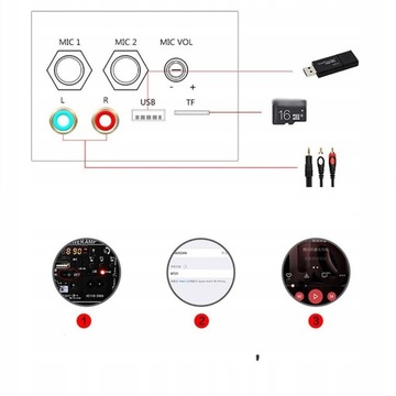 АВТОМОБИЛЬНЫЙ САБВУФЕР BLUETOOTH ПЛАТА УСИЛИТЕЛЯ