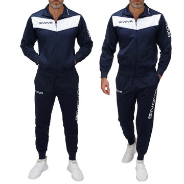 TR018-15 r. 4XL GIVOVA VISA MĘSKI KOMPLET DRESOWY