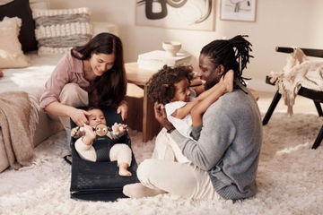 BABYBJORN - игрушка-шезлонг - Googly Eyes Black