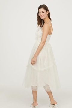 H&M Sukienka z falbankami rozm. 36,S
