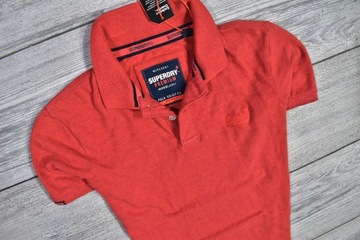 SuperDry Koszulka Polo Logowana Męska S/M