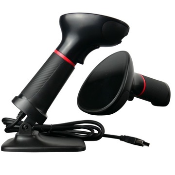 CZYTNIK kodów QR Aztec do dowodów podstawka skan z LCD IP54 automatyczny