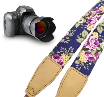 РЕМЕНЬ ДЛЯ КАМЕРЫ NIKON CANON SONY ДЛИННЫЙ РЕГУЛИРУЕМЫЙ 115 СМ