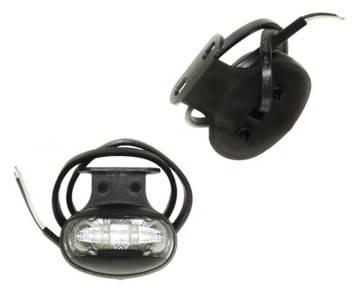 LAMPA LED OBRYSOWA CZERWONA PRZYCZEPY FRISTOM FT12