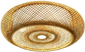 Lampa sufitowa Boho Retro Rattan