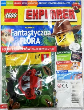 LEGO EXPLORER 5/2021 MAGAZYN + POTWORNA ROŚLINA