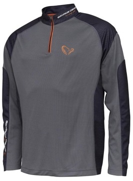 Koszulka Savage Gear Tournament Shirt 1/2 Zip XXL Rozmiar: XX-Large (XXL)