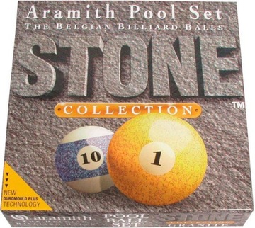 Bile Pool Aramith Stone Collection 57,2mm - Komplet Bilardowych Kul