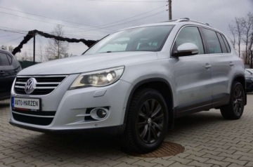 Volkswagen Tiguan I SUV 2.0 TDI CR DPF 140KM 2009 Volkswagen Tiguan 2.0 TDI CR 140 KM, 4x4, Klimatronic, Biksenon, Hak, Salo, zdjęcie 3