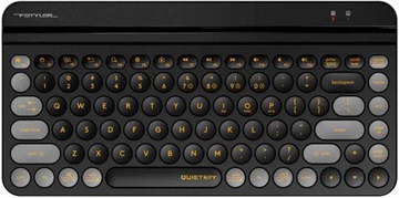 Cicha Klawiatura A4tech FSTYLER FBK30 Blackcurrant USB + Bluetooth PC MAC
