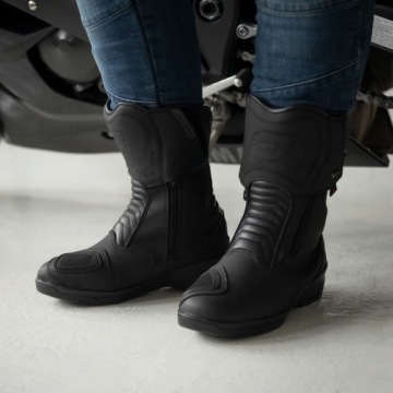 OZONE RAPID HIGH HEEL LADY MATT BLACK МАТОВЫЕ ЧЕРНЫЕ МОТОТУФЛИ 36