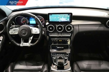 Mercedes Klasa C W205 Kombi AMG Facelift 4.0 63 476KM 2019 Mercedes-Benz Klasa C Reflektory LED DynamicOswietlenie AmbienteOgrzewana, zdjęcie 11
