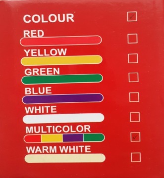 ЦВЕТНЫЕ РОЖДЕСТВЕНСКИЕ ОГНИ 200 СВЕТОДИОДНЫХ МНОГОЦВЕТНЫХ